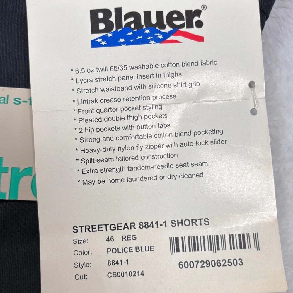 Blauer StreetGear Tactical Cargo Short Men 46  (FIT 44) Blue Police Security NEW